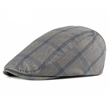 "Reece" British Cotton Flat Cap